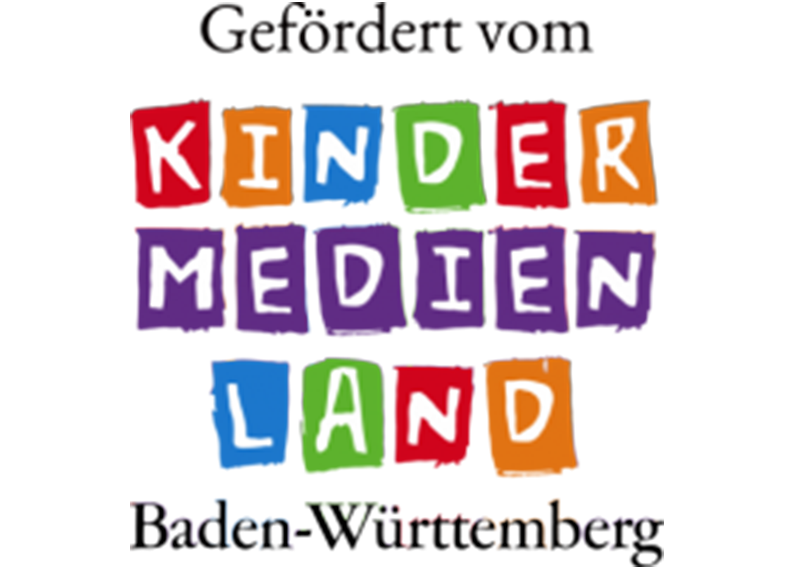 Logo Gefördert vom Kindermedienland Baden-Württemberg